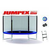 TRAMPOLÍNA JUMPEX SST 305 cm, 3 NOHY, vonkajšia sieť MODRÁ